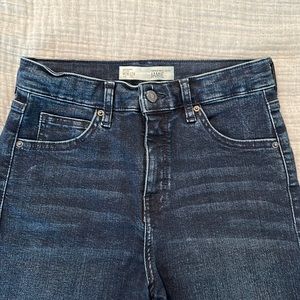 Topshop Moto JAMIE Step Hem Skinny Jeans petite
